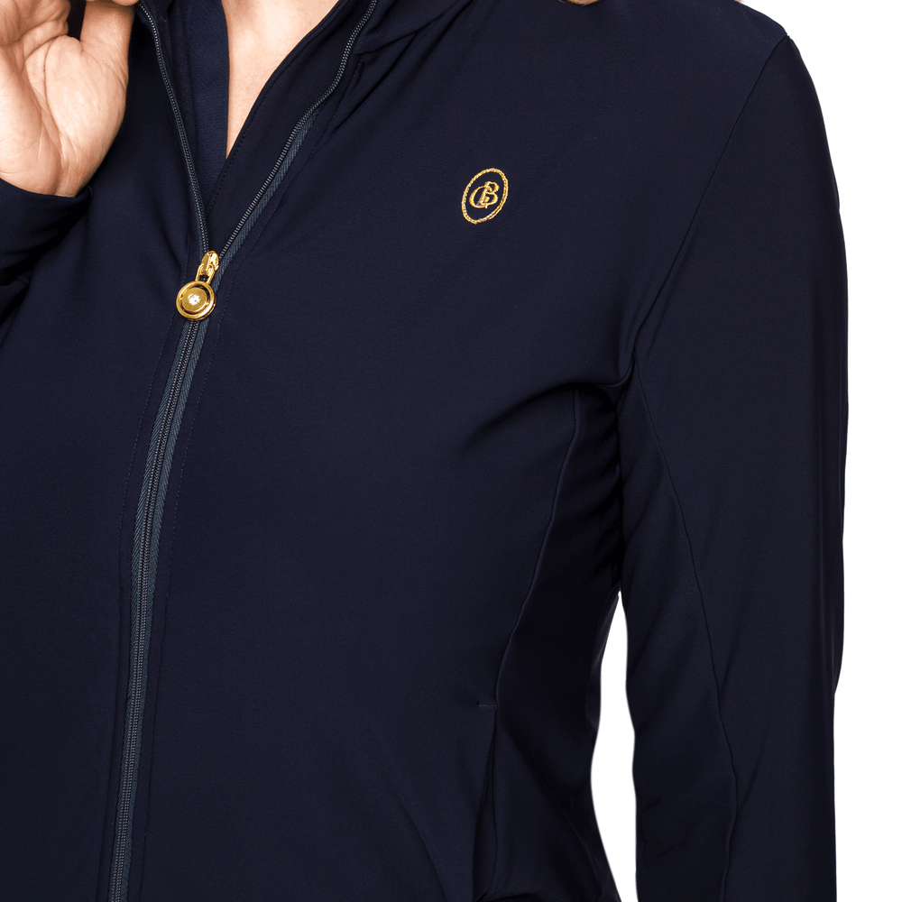 
                      
                        TAILOR FIT ZIP-UP - Navy
                      
                    